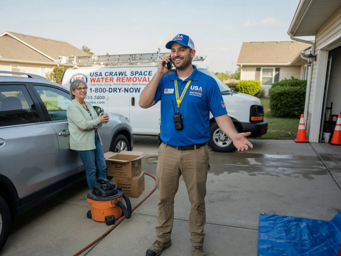 Crawl Space Water Removal Sarita, TX FAQs